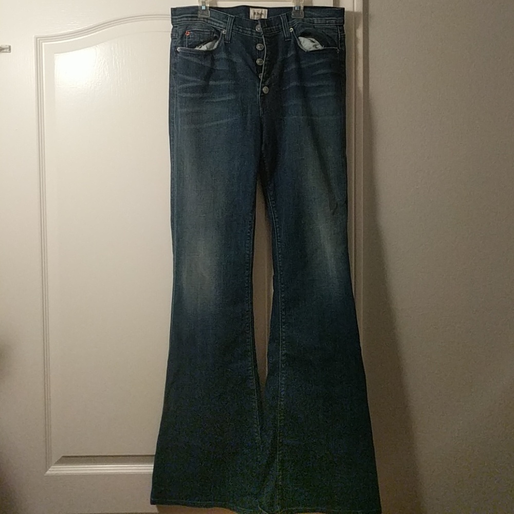 Hudson high waisted flare Jeans